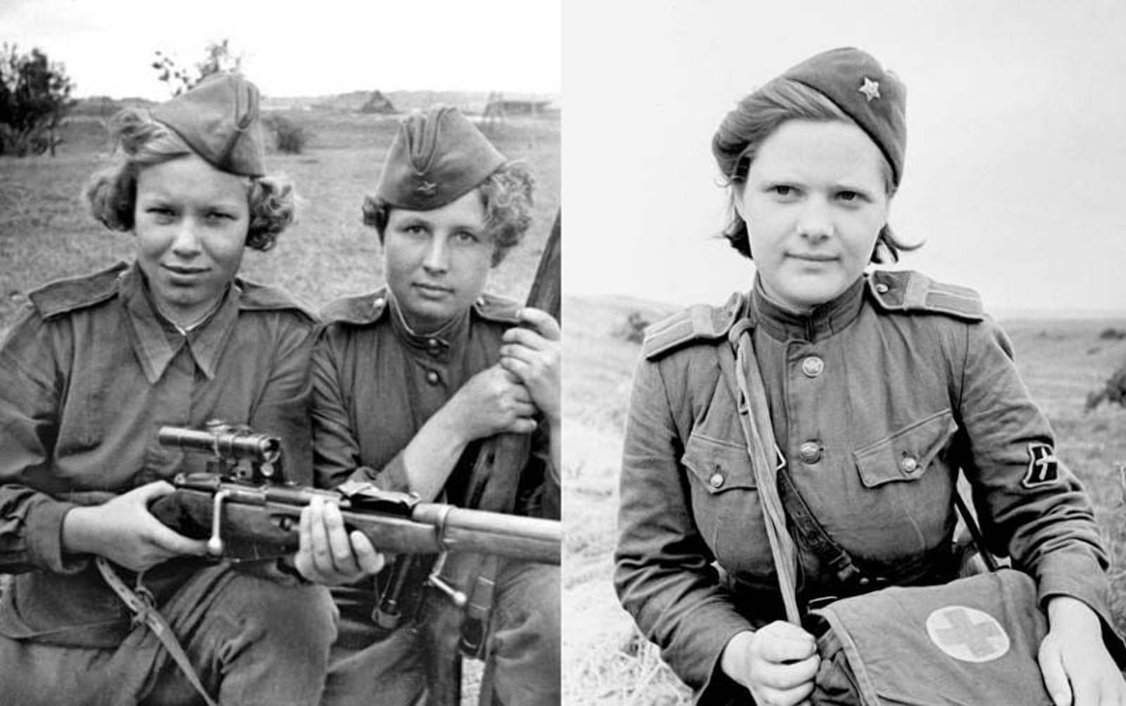 Женщины на войне 1941-1945